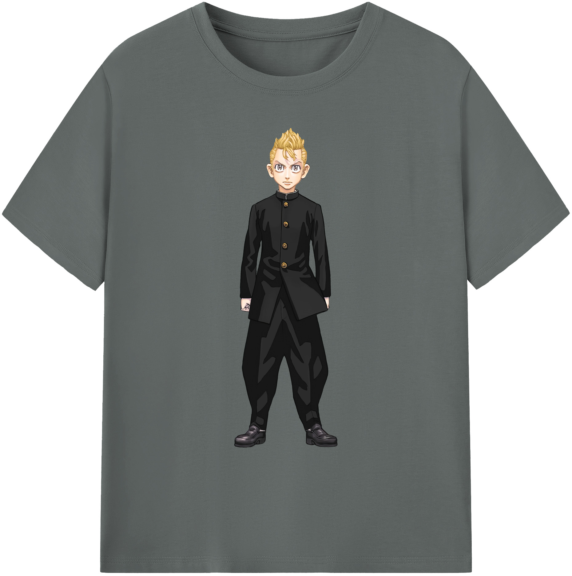 （画像用） 東京リベンジャーズ Tokyo Revengers 綿100％ メンズ半袖Tシャツ｜肌触りやわらか＆通気性